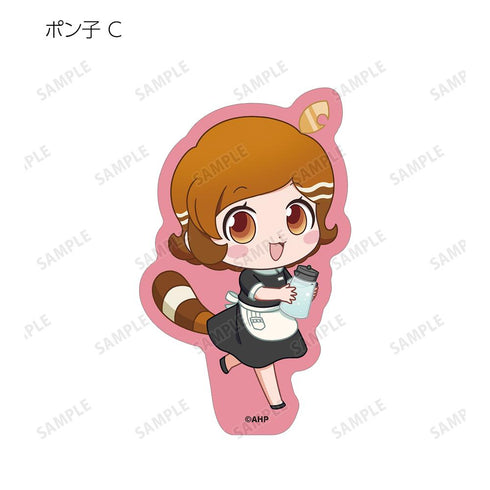 『アポカリプスホテル』トレーディング ちびキャラ ホテルモントレ制服&モーニングスタッフver. ダイカットステッカー(単位/BOX)